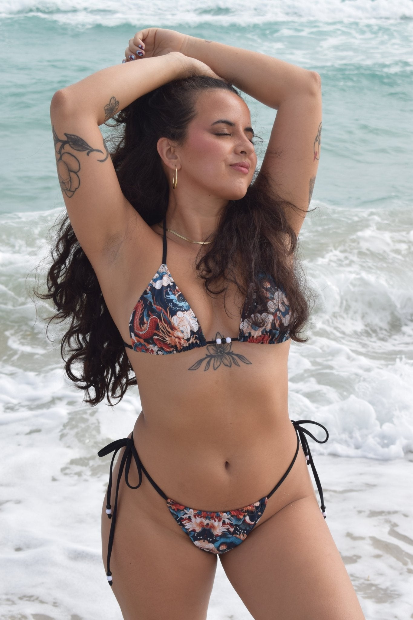 Delray Dragon Bikini Bottom